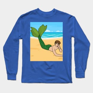 Mermaid Fabite Mythology Long Sleeve T-Shirt